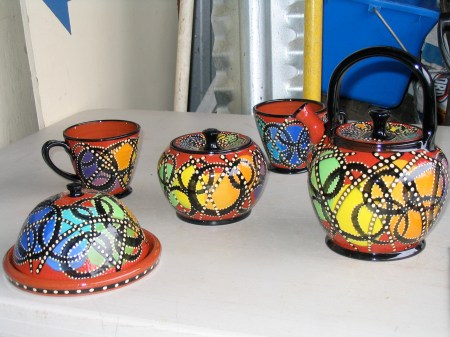 loose weave series, our town pottery, handmade earthenware loose weave series, our town pottery, handmade earthenware