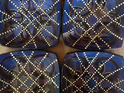 loose weave plates, 9x9